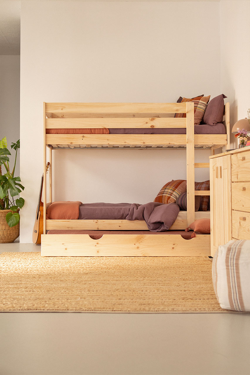Imagen de ambiente 3 para:Cama nido de madera natural